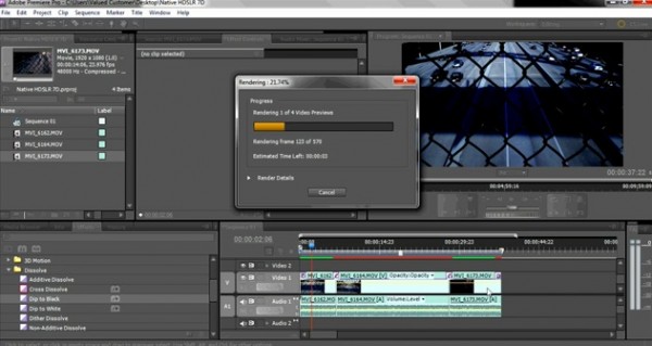Footage Edited off of Memory Card with Adobe CS5