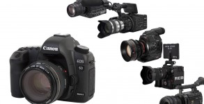 DSLR vs 35mm Video