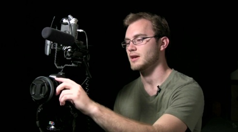 DSLR Rig for Shooting Video Interviews