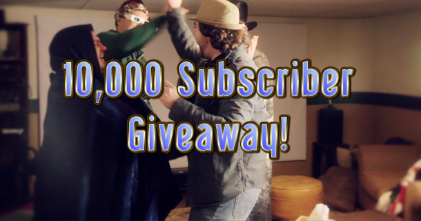 10,000 Subscriber Giveaway â€“ Winners!