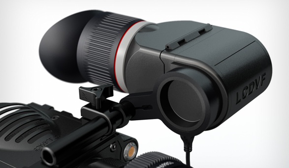 LCDVFe, new electronic viewfinder for DSLR and other video cameras
