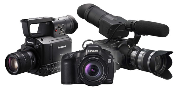 Which large sensor video camera should you choose? AF100 vs. FS100 vs. HDSLR