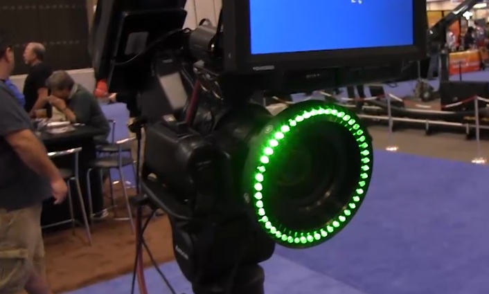 NAB 2011: Reflecmedia green screen LED technology for photo and video