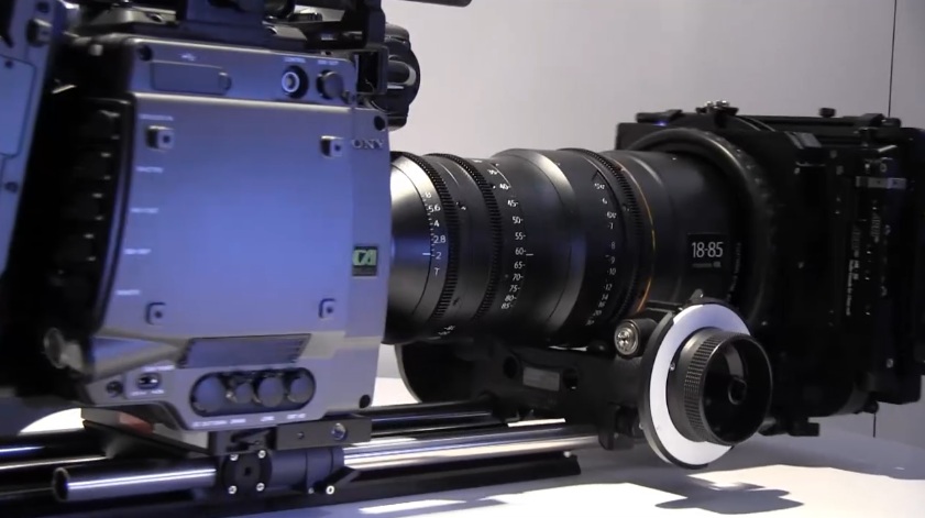 NAB 2011: Sony F65 4K digital cinema camera with 8K sensor