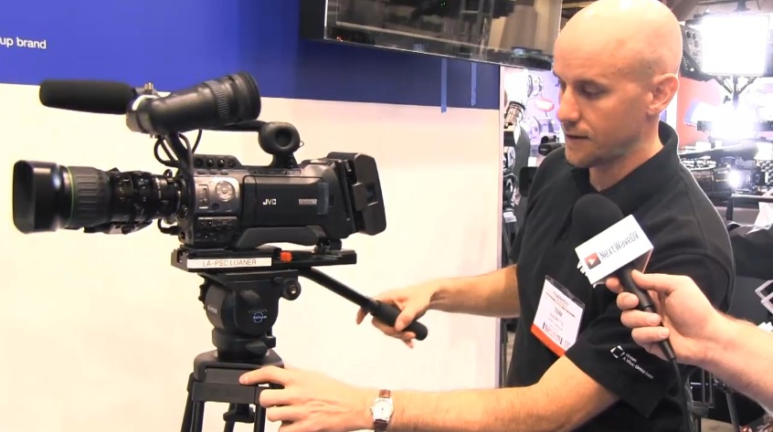 NAB 2011: Tom Guilmette at Vinten