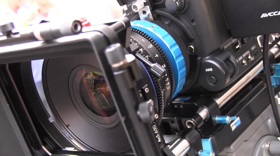 Cine Gear 2011: Letus Direct – Panasonic AF100 rig and lens mount