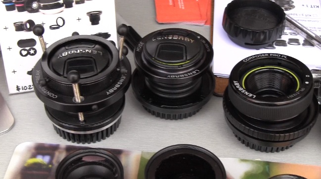 Cine Gear 2011: Lensbaby Composer Pro and Sweet35 for video and photo