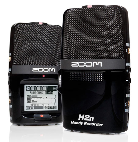 Zoom H2n portable recorder will feature five internal mics