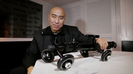 Turn your monopod into a dolly/slider/jib with the Modogrip