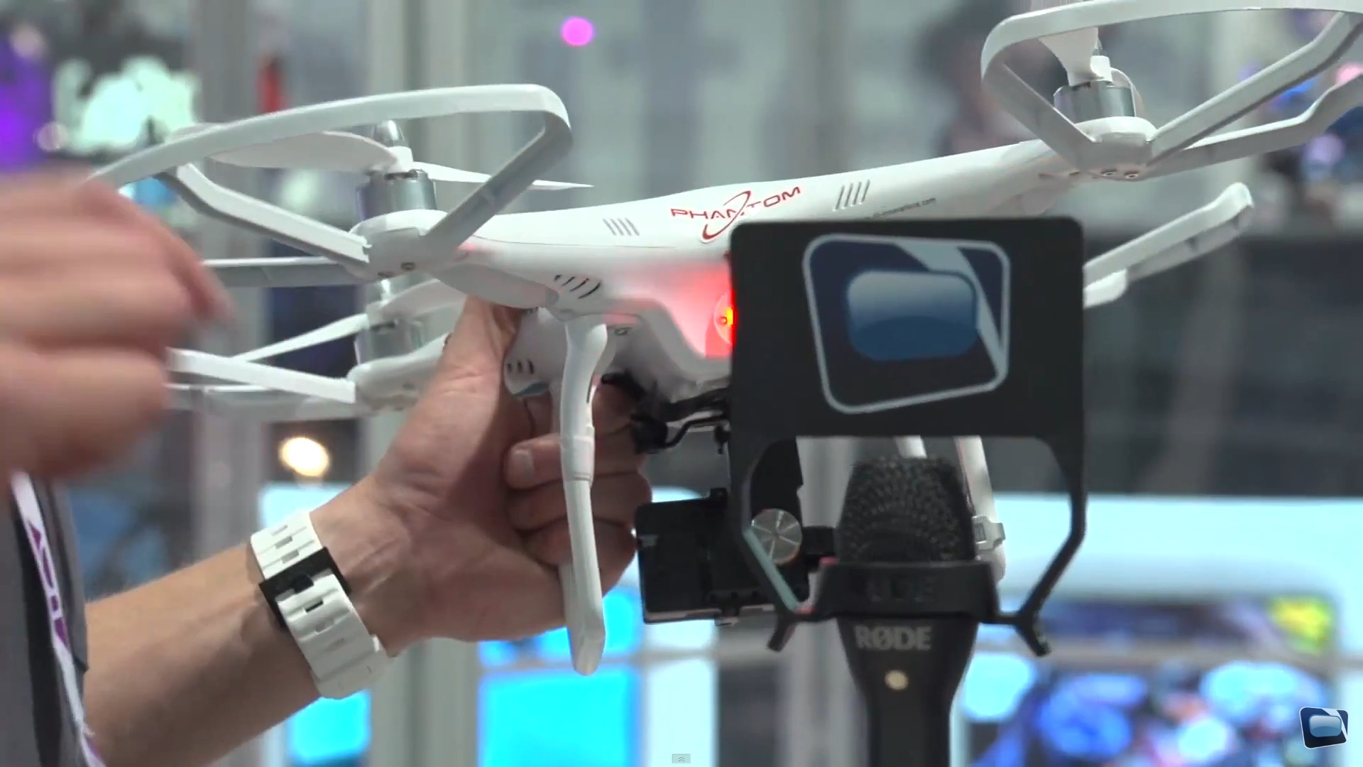 NAB 2013: DJI Phantom Quadcopter and Zenmuse Hero for GoPro Hero3