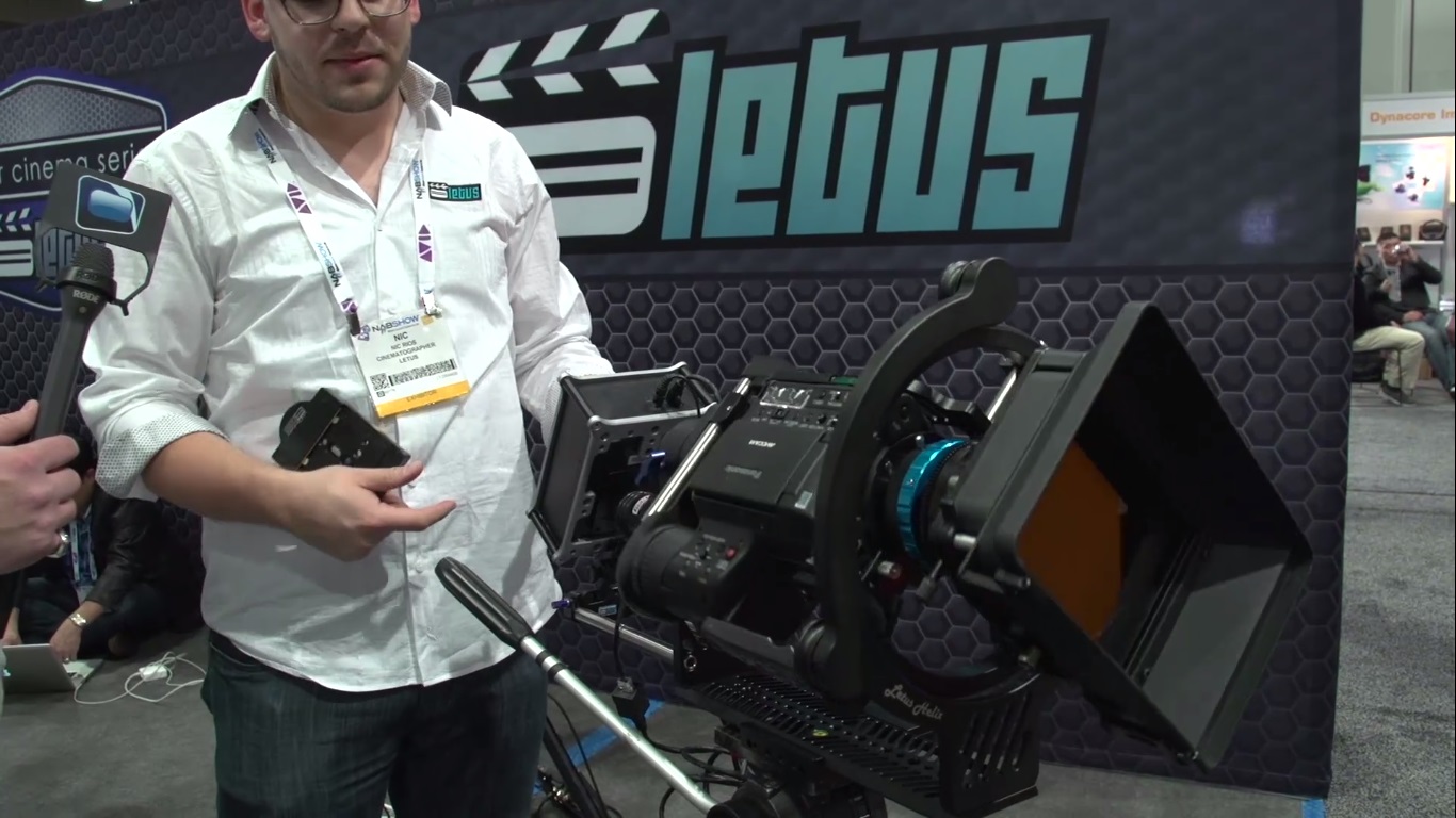 NAB 2013: Letus Helix & Master Cinema Series Rigs