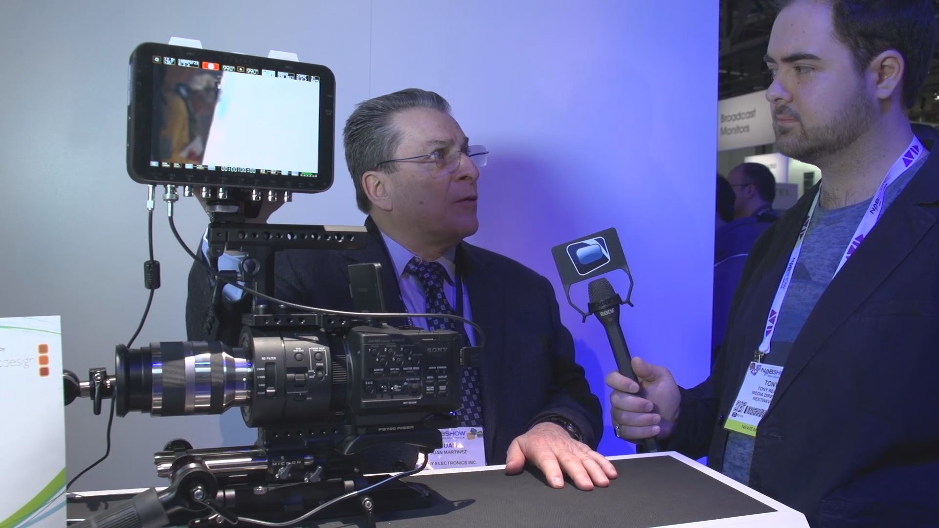 NAB 2013: Sony NEX-FS700 4K, S-Log, 240fps 2K continuous