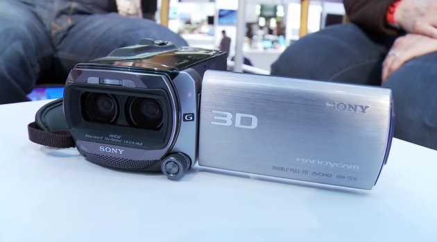 New consumer 3D camcorders from Sony and JVC