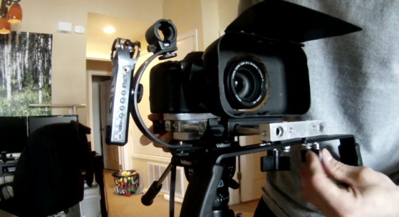 DIY DSLR Adjustable Shoulder Rig