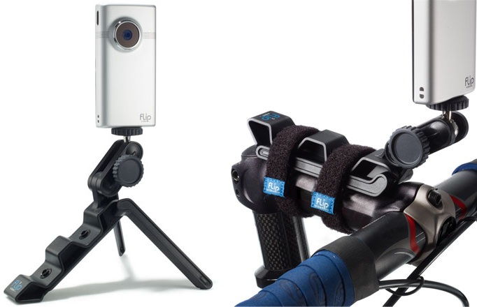 Mount Your Small Camera Anywhere With the Flip Video Action Tripod
