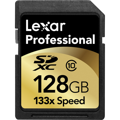 Feed your need for memory with the Lexar 128GB Professional SDXC Card