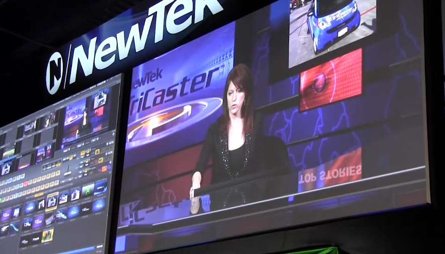 NAB 2011: NewTek Tricaster support for Apple Airplay with iPhone and iPad