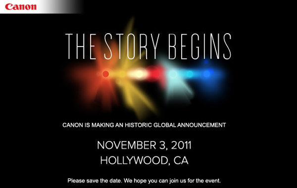Canon to join the large sensor video camera game? [UPDATE]