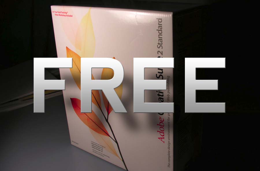 Adobe gives away Photoshop, Premiere and the rest of Creative Suite CS2 for FREE? [UPDATE]