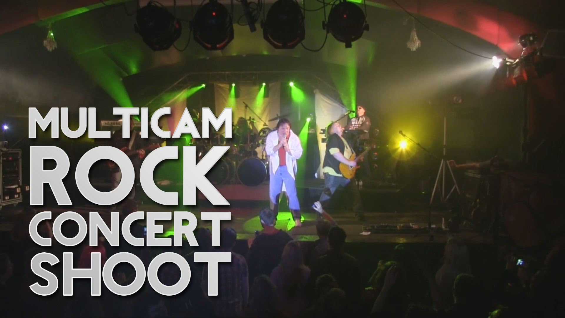 Film Scene: Shooting a multicam DSLR rock concert music video production