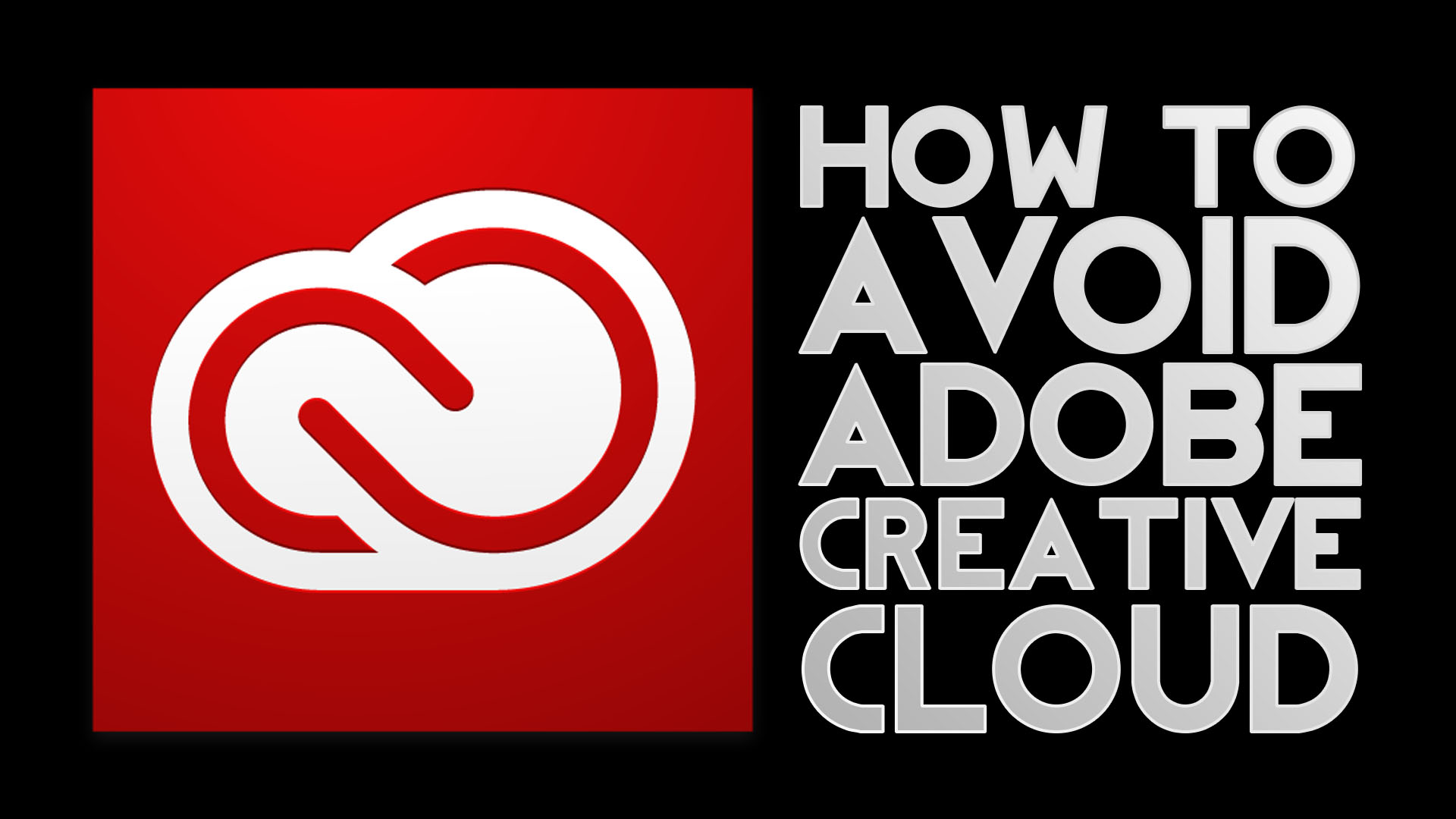 DVTV: How to Avoid Adobe Creative Cloud
