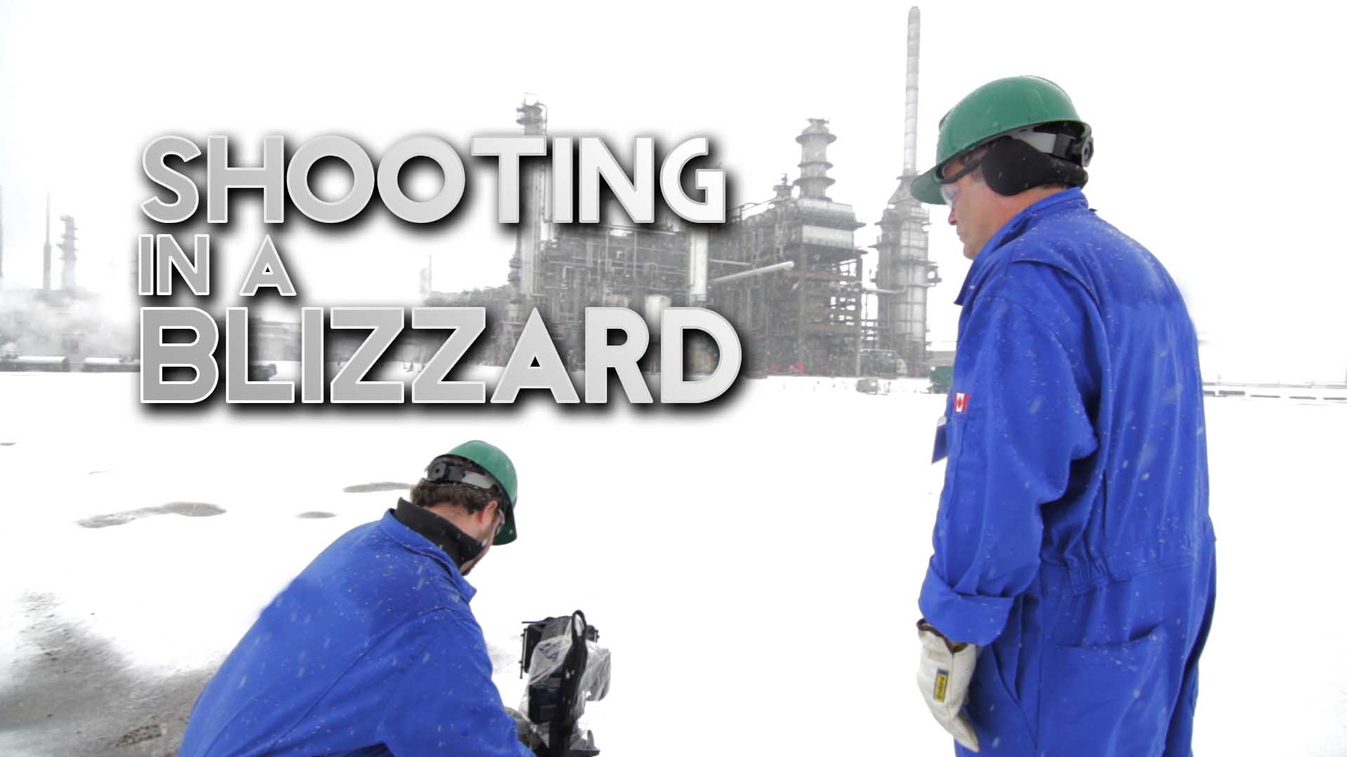 Film Scene: Shooting in a Blizzard and in a Black Hawk Helicopter