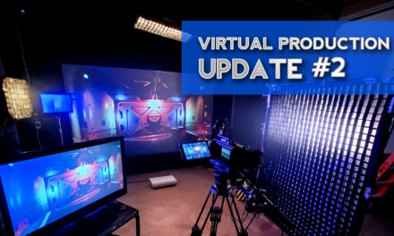 Virtual Production Update #2: Real-time VFX in Unreal Engine on a 4K Projector